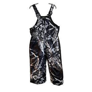 ZeroXposur Kids Black and White Snow Bib